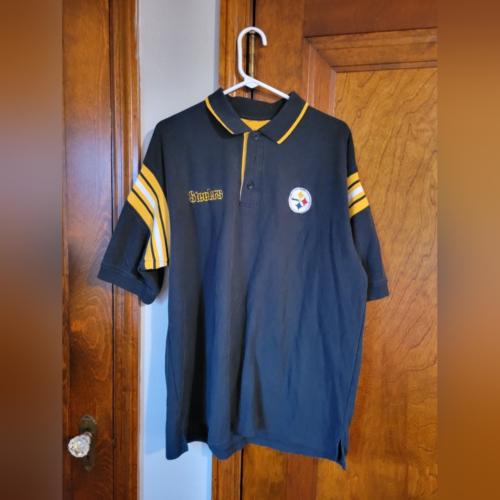 Vintage Pittsburgh Steelers Polo (XL or XXL)